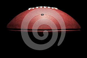 High Contrast Horizontal American Football photo