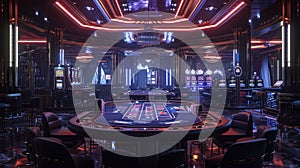 high contrast image of casino roulette in motion