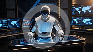 Future AI Command Center: Robotics in Action