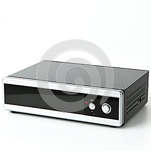 High Definition Image of a Photo SetTopBox, Isolated on a White Background