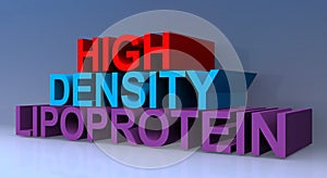 High density lipoprotein photo