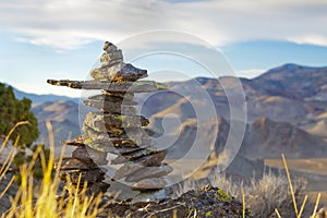 High Desert Inukshuk