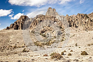 High Desert Jim Mountain in the Absaroka Wilderness Wyoming