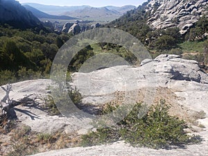 High desert plain rocky landscape