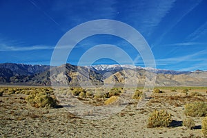 High desert and White Mountains, Nevada