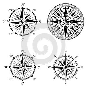 High Detail Compass Rose Set