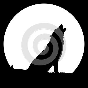 Howling wolf
