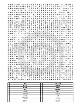 High difficulty word search puzzle A4 for all ages