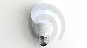 A high-efficiency CFL bulb with a compact design, isolated on a white background