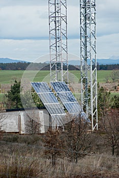 High Efficiency sunpower solar panel for home system electricity. Spain