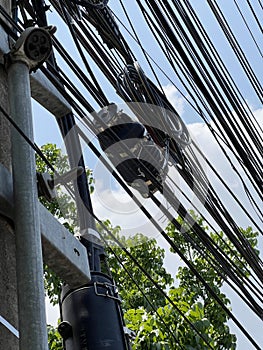 high electric cable with wires