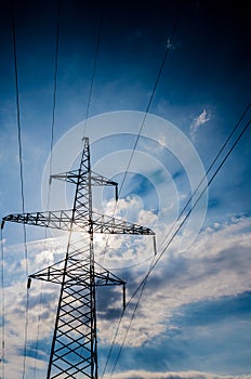 High-Electric Constructions, Elektrik, on the background of the