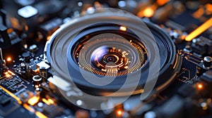 High-End DSLR Camera Sensor with Advanced CMOS Technology