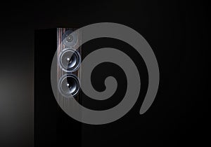 High End loudspeaker in spotlight