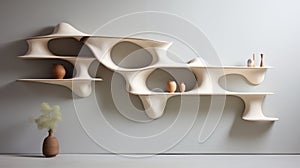 High End Organic Modular Shelf In Toronto: Sculptural Design By Henk Oeljkoop