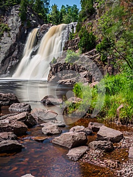 High Falls of Baptism River at Tettegouche State Park 5