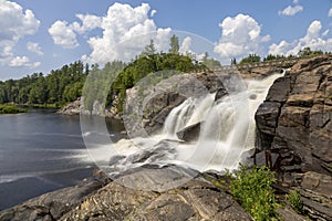 High Falls in Bracebridge, Ontario photo