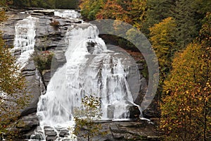 High Falls in Dupont State Forest in NC photo