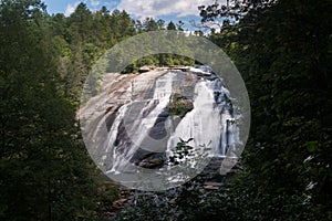 High Falls in Dupont State Forest North Carolina