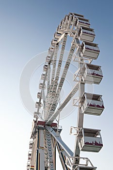 Vysoký kolo na lunapark 