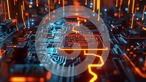 High Frequency Amplifier Circuit with NPN Transistor Components
