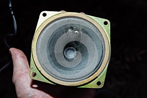 High frequency speaker Soviet-made 3GD-31, 5 GDV-1-8 . Revision and repair of vintage acoustics