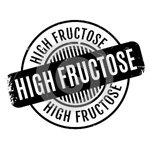 High Fructose rubber stamp