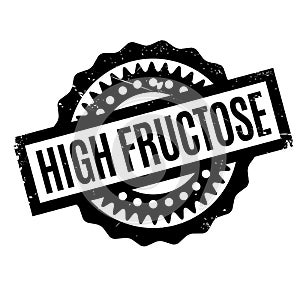 High Fructose rubber stamp