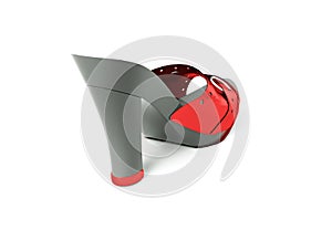 High Heel Isolated. 3D rendering