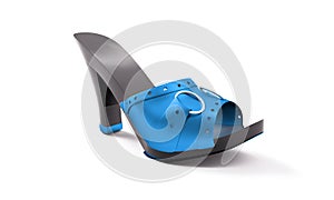 High Heel Isolated. 3D rendering