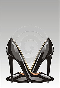 High-heel shoes(vector)