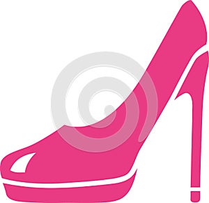 High heels with platform photo