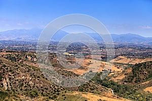 High hillside view in Aliso and Wood Canyons Wilderness Park in