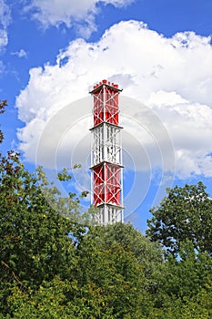 High industrial chimney