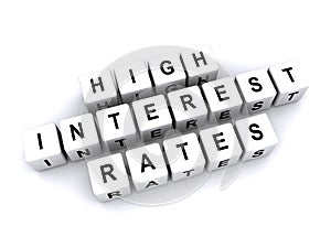 High interest rates