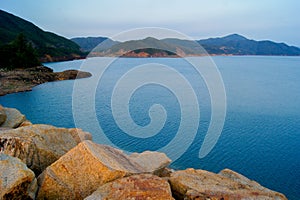 High Island Reservoir in Hong Kong Geo Park