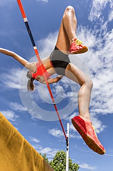 High jump in track and field