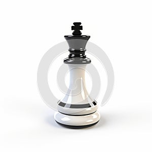 High-key Lighting Chess Piece Images With Photorealistic Details
