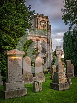 High Kirk of Campsie graveyard, Lennoxtown