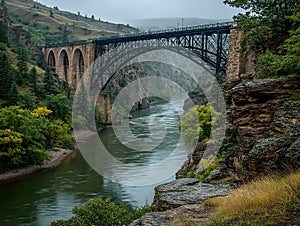 The High Level Bridge in Lethbridge, AB image