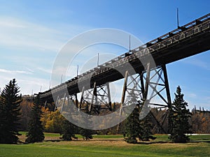 High Level Bridge In Edmpnton Alberta