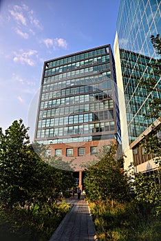 The High Line Park between12th and 13th Streets - Manhattan, New York City