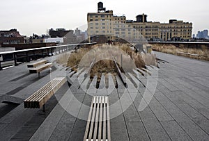 High Line park in New York photo