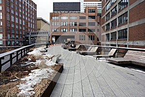 High Line park in New York