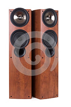 High loudspeaker tower