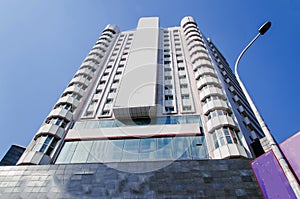 High modern skyscraper