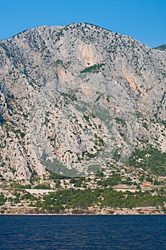 High mountain Biokovo in Croatia