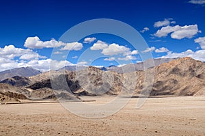 High mountain desert in Leh Ladakh, India