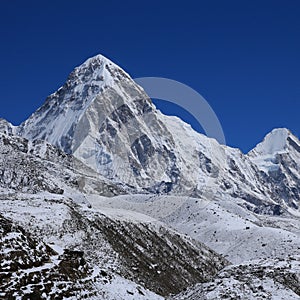 High mountain Pumori, Nepal