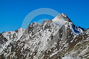 High mountains in Himalayas